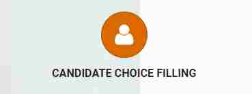 CANDIDATE CHOICE FILLING